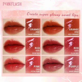Pinkflash Fényes Matt Rúzs Folyékony Szájfény, Vízálló, Tartós Meztelen Lip Stick Nők Vörös Lip Tint Kozmetikai Szépség