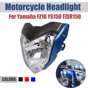 A Yamaha FZ16 FZ-16 YS150 FZER150 YS FZER 150 Fej lámpa Motorkerékpár első Fényszóró Fej fény Izzó Konzol, Szerelvény