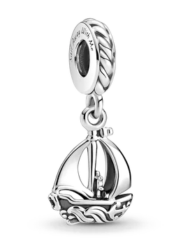 925 sterling ezüst charm elegáns princess charm alkalmas eredeti pandora gyöngy karkötő ékszer