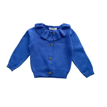 A lányok a tavaszi pulóver kabát 2021 új gyermekek kötés kardigán kisgyermek pulóver