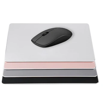 Vékony, Karcsú Anti-Slip Alumínium Ötvözet Computer Gaming Mouse Pad Mat Egerek Mousepad a Karcsú, modern design állandósult siklás