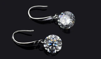Szép ajándék új érkezés klasszikus Divat márka minőségi forró népszerű Cirkon strassz Szív Nyaklánc Earringjewelry