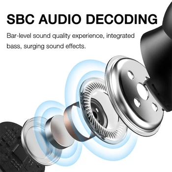 EARDECO Csillag, Gyűrű, Vezeték nélküli Bluetooth Headset TWS Fülhallgató Fülhallgató, Telefon Fülhallgató Bass In-ear Fülhallgató Sport Sztereó Mikrofon