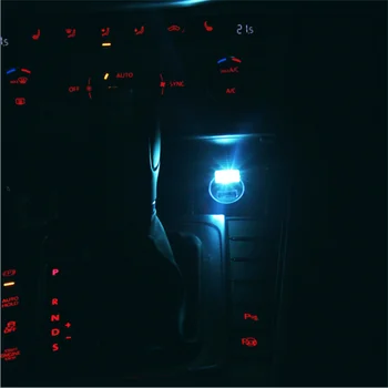 1db Autó-Stílus USB Légkör LED Autó Tartozékok Ford Focus 2 3 4 Fusion Mondeo Kuga Ecosport Fiesta Sólyom SZÉLÉN