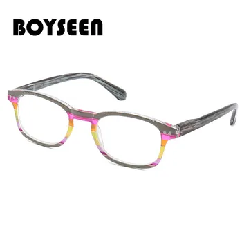 BOYSEEN divat olvasó szemüveg Ultra könnyű, kényelmes, Hordozható szemüveg Látás Szemüveg Nagyító Nagyító Szemüveg 201896