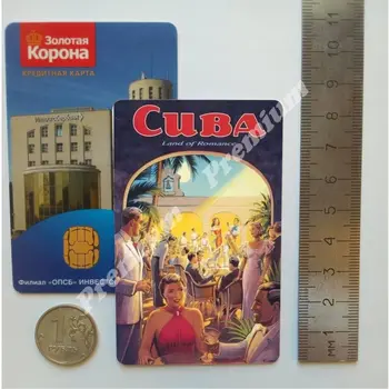 Kuba szuvenír mágnes vintage turisztikai poszter