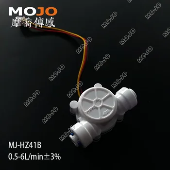 Hall áramlás érzékelő MJ-HZ41B G1/4 nagy pontosságú számláló indikátor víz adagoló
