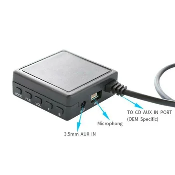 USB interfész Bluetooth Modul 5.0 Verzió Kártya IP-BUS rendszerű Pioneer AUX Kábel
