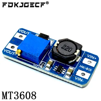 Micro USB 5V 1A 18650 TP4056 Lítium Akkumulátor Töltő Modul Töltés Fórumon Védelem + MT3608 2A DC-DC Step Up Konverter