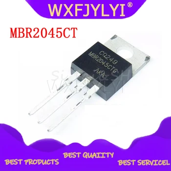 10db/sok MBR2045CT MBR2045 20A 45V Schottky dióda T0-220, eredeti TO-220