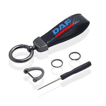JDM Kulcstartó Kulcs Lánc, Gyűrű, kulcstartó Távvezérlő Gyűrű, Magas fényű bevonat A DAF teherautó Auto Tartozékok szénszálas