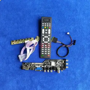 Kit Illik B125XW01/B125XW02/LP125WH2, HDMI-kompatibilis USB AV VGA DVB Monitor meghajtó testület 1366*768 40Pin LVDS Digitális jel LCD/LED