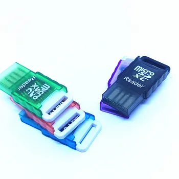 10db/SOK MINI USB2.0 kártyaolvasó Kártya Adapter Támogatás TF micro SDHC SDXC SD kártyával akár 256 gb-os Számítógép