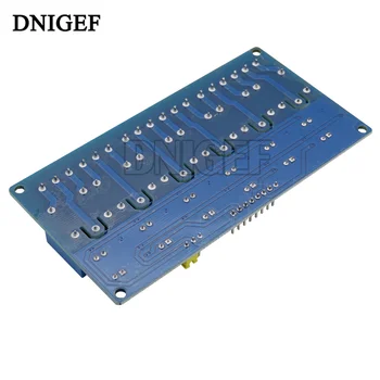 DNIGEF 5v 12v 1 2 4 6 8 Csatornás Relé Modul Optocoupler Relé Kimenet, Relé Kimenet 1 2 4 6 8 Mód Relé Modul az Arduino