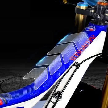 3D-s Kerékpár Matrica Keret Protector karcálló Matrica Készlet Kerékpár Őr Keret Fedezi Tartozékok