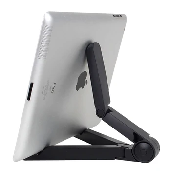 Univerzális Asztal Tabletta Jogosultja műanyag Mobiltelefon tartó Állvány Állítható Tabletta Összecsukható Tartó IPad / Samsung Tablet