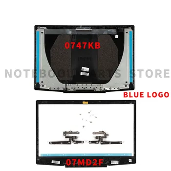 Új Eredeti Dell G Sorozat G3 3590 LCD FELSŐ hátlap/LCD Keret/Zsanérok/Csavarokat 0747KP 07MD2F Kék Embléma