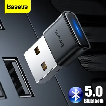 Baseus USB Bluetooth Adapter Bluetooth Dongle 5.0 Vevő PC Vezeték nélküli Egér, Játékvezérlő Hangszóró, Fülhallgató, Audio USB Jeladó