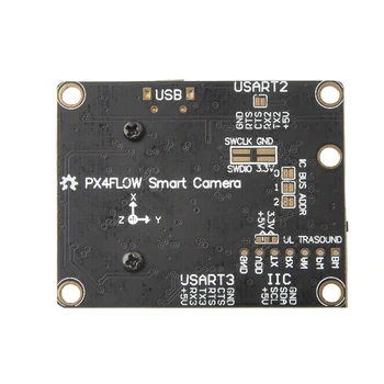 PX4FLOW V1.3.1 Optikai Áramlás Érzékelő Intelligens Kamera MB1043 Ultrahangos Modul Szonár PX4 PIX repülésvezérlő Rendszer