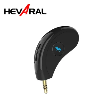 HEVARAL Vezeték nélküli Bluetooth-Adapter Autós Készlet Audio Vevő Mikrofon Sztereó hang Zene 3,5 MM-es Jack Receptor Bluetooth