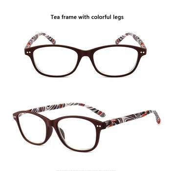 Zilead Divat HD Gyanta Szemüveg Full Frame Objektív a Távollátás Olvasó Szemüveg Optikai Szemüveg A Diploma Szemüveg Tartozékok
