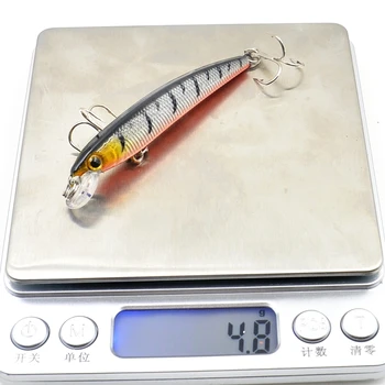1db/sok ponty csali 7,5 cm-es/4.8 g isca mesterséges Pesca nehéz a csali horgász wobblerek basszus pike mindent halászat