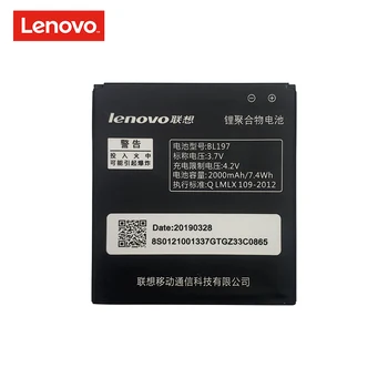 A Lenovo A820 akku 2000Mah BL197 Akkumulátor Csere Lenovo A820 S868T S720 S720i S750 A798T Okostelefon +