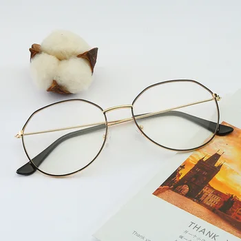Új Divat Szexi Szemüveget a Nők hamis szemüveget, Alufelni Szemüveg Szemüveg Keret Retro Rövidlátás Lányok Szemüveg