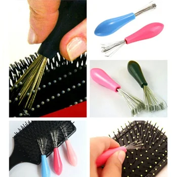 Tartós comb tisztább háztartási masszázs comb haj cleaner műanyag fésű tisztító fodrászat