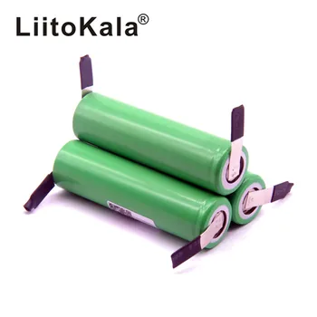 LiitoKala eredeti 18650 2500mAh Akkumulátor INR1865025R 3.6 V Mentesítés 20A Dedikált Akkumulátor + DIY Nikkel