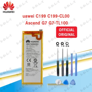 Eredeti Akkumulátor, Huawei C199 Ascend G7 G7-TL100 HB3748B8EBC 3000mAh a Huawei C199 C199-CL00 Mobil Telefon:+ Eszközök