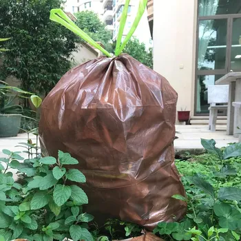 28 Db compostable szemeteszsák biológiailag lebomló konyha élelmiszer-hulladék zsák kukorica keményítő szemeteszsákok konyhai maradékot Környezetbarát táska