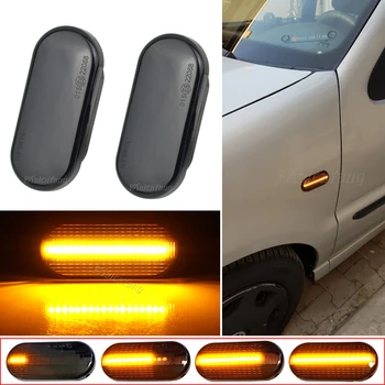 Dinamikus LED lámpa Villogó Jelző Index Oldalsó Helyzetjelző Lámpa Lámpa SEAT Ibiza 6L Cordoba, Toledo, Leon Skoda Octavia
