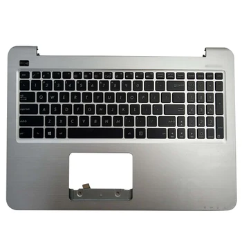ÚJ Laptop Asus X556 FL5900U A556U K556UA X556UA F556U VM591U V556U Laptop Palmrest nagybetűs MINKET Billentyűzet Ezüst