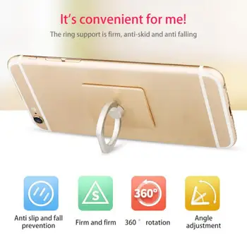 Mobiltelefon Gyűrű Jogosultja Univerzális Telefon Mobil Támogatás Tartozékok Telefon Ujját Tartót Socket Iphone Xiaomi