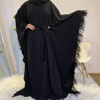 Ramadán Nők Abaya Hosszú Köntöst Muszlim Hidzsáb Ruha Törökország Dubai Marokkói Kaftán Jilbab Iszlám Ruha Djellaba Femme Maxi Ruha
