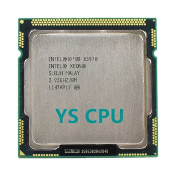 Intel Xeon X3470 2.933 GHz-es Quad-Core Nyolc Szál 95W CPU Processzor 8M 95W LGA 1156