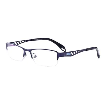 Divat Szemüveg Keret, Férfi Szemüvegek, Optikai Félig Keret nélküli Alufelni Ember Szemüveg Keret Fele Felni Kapható Szemüveg