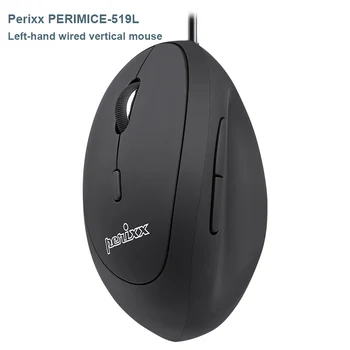 Eredeti Perixx PERIMICE-519L/719 Kis 2,4 GHz-es Vezeték nélküli Ergonomikus Egér Függőleges Irodai Asztali Számítógép Notebook