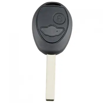 A 2-es gombot a Fekete Kocsi Kulcsot az Esetben Csere Autó Távoli Kulcs Shell Alkalmas BMW Mini Cooper R53 / R50 / S Land Rover 75 / Z3 / Z4 / X3