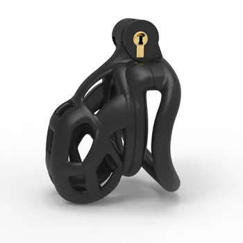 Egyéni Kobra 2.0 Férfi Tisztaság Készülék Kakas Ketrecbe Ív alakú Farok Gyűrű Pénisz Zár Farok Gyűrű Szexuális Játékszerek Férfiaknak Erényöv