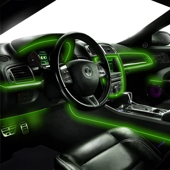 Autó LED USB Belső Légkör Szalag Fény Renault Megane 2 3 Duster Logan Clio 4 Laguna Sandero Festői Capture Sport