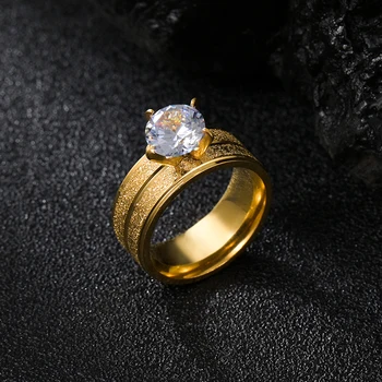 SHOUMAN 2021 Új Női Arany Gyűrű, Esküvői Fényes Köbméter Cirkon Kiváló minőségű Női Gyűrű, Ékszerek, Személyre szabott Egyedi, Exkluzív Ajándék