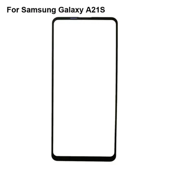 Samsung Galaxy A21S Front LCD Üveg Lencse érintőképernyő SM-A217 Érintőképernyős Panel Külső Képernyő Üveg nélkül flex EGY 21