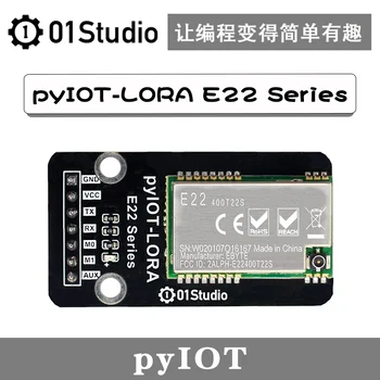 PyIOT - LORA Vezeték nélküli Modul 433M Kommunikációs Modul Relé a Hálózati MicroPython Programozás, Fejlesztés