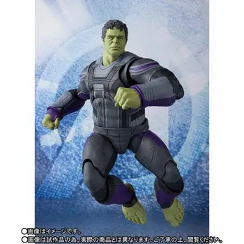 Eredeti BANDAI S. H. Figuarts Marvel Avengers: Végjáték Hulk PVC akciófigura Gyűjthető Modell Gyűjthető Játék Gyerekeknek Ajándék