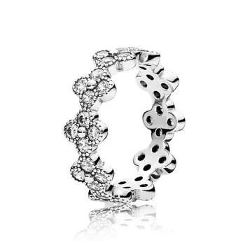 925Sterling Ezüst Lépcsőzetes Twistable Rakható Gyűrű Sorozat Alkalmas A Diy Eredeti Ajándék Nő Boldog Karácsonyt Ékszerek