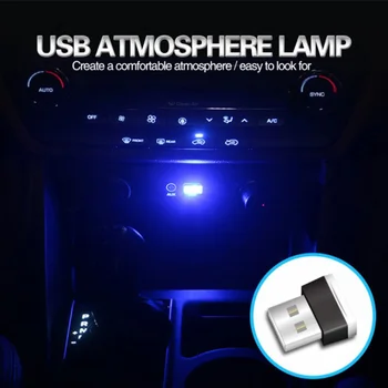 Univerzális USB autós tartozékok hangulat fény Mercedes Benz Osztály ML, GL G GLC43 G350d E350 W211 W203 W204