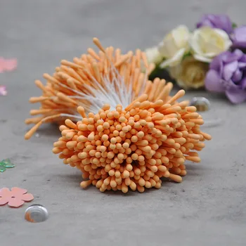 400pcs 2mm Mini Virág Stamen Bibe QITAI Esküvői Dekoráció Scrapbooking Kézműves DIY Mesterséges Kártya Sütemények Tartozékok HR001