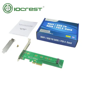 IOCREST 22 110 M. 2 M gombot NVMe PCIe SSD 4.0 x4 Adapter Kártya támogatás teljes méretű, mint 22110 2260 2280 2230 2242 Méret Bányászati